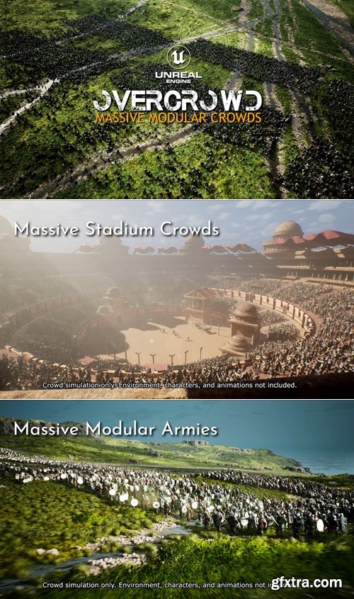 OverCrowd - Massive Crowd Simulation