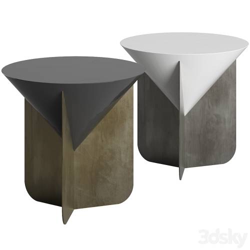 '3dsky Pro - Cone Round Coffee Table by Scapin Collezioni'