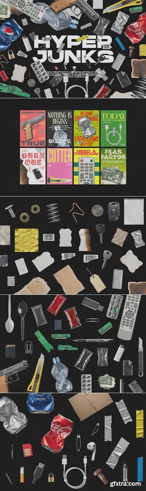 Studio2am - Hyper Junks Graphic Elements