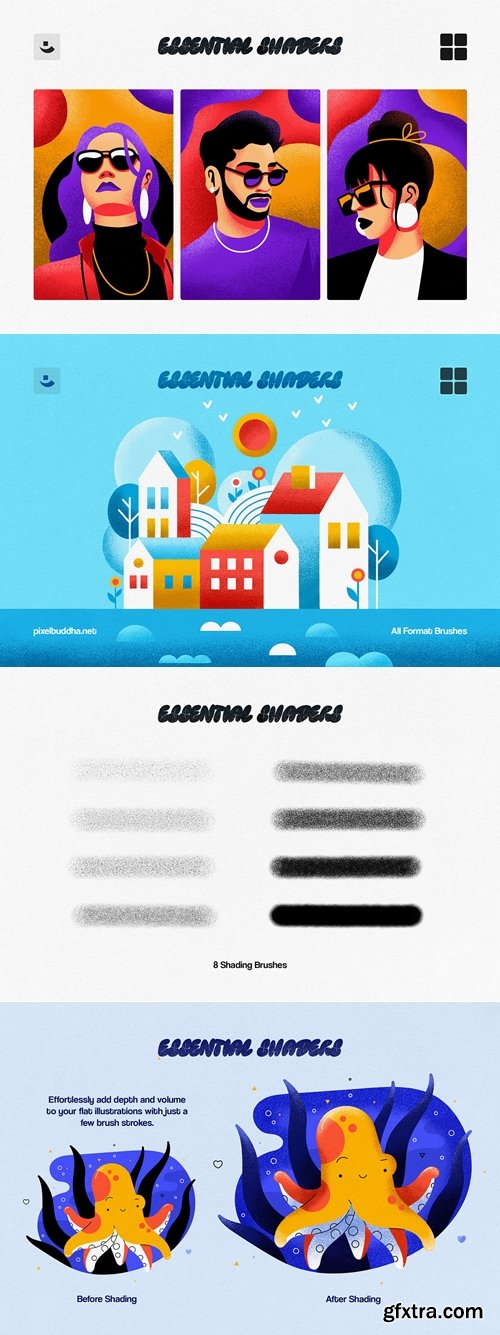 CreativeMarket - Multi-App Essential Shading Brushes 292047589