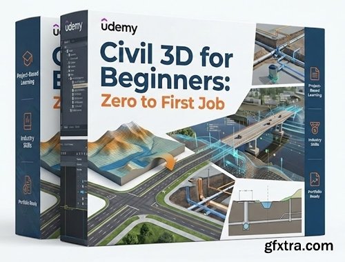 Udemy - Civil 3D for Beginners: Zero to First Job