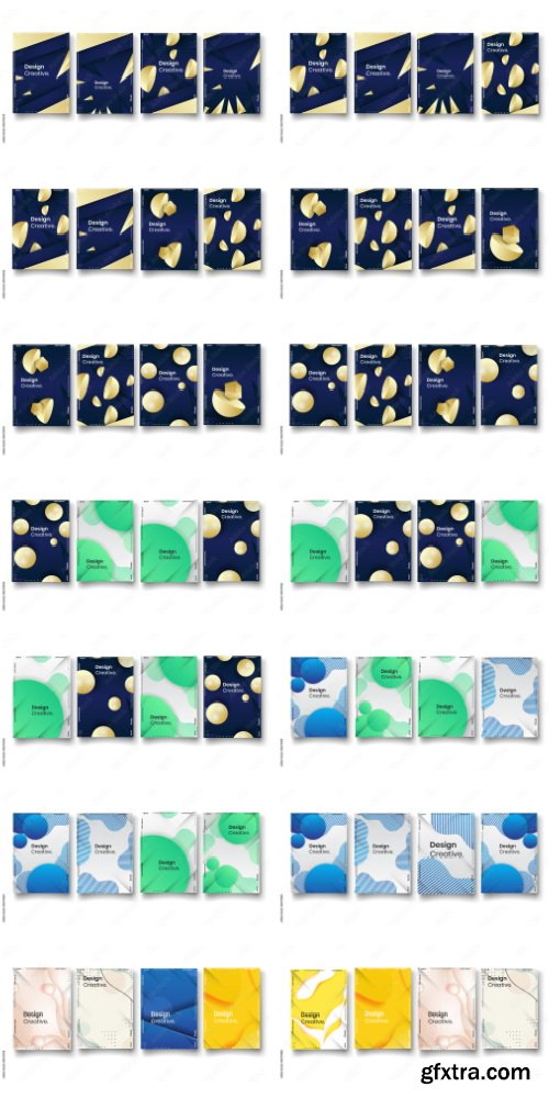 Annual Report Flyer Design Templates 52xAI