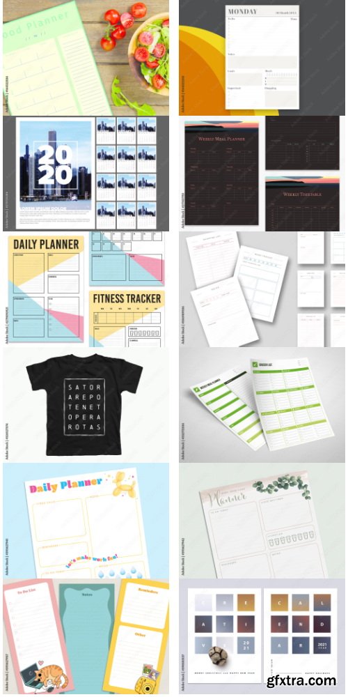 Calendars & Planners Collection 2 100xAI