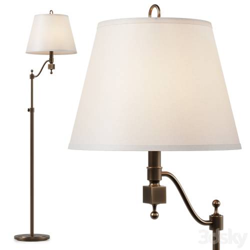 '3dsky Pro - Floor lamp Dantone Home Lyndon vintage brass'