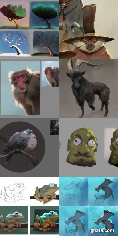 Underpaint Academy - Stylized Painting Fundamentals with Thomas Mahon Underpaint Academy - Stylized Painting Fundamentals with Thomas Mahon
