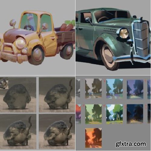 Underpaint Academy - Stylized Painting Fundamentals with Thomas Mahon Underpaint Academy - Stylized Painting Fundamentals with Thomas Mahon