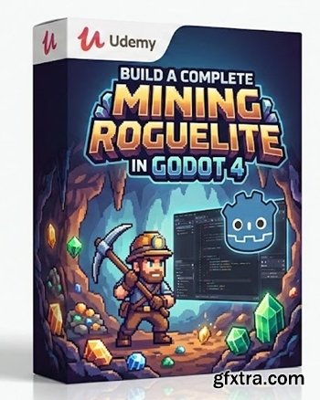 Udemy - Build a Complete Mining Roguelite in Godot 4