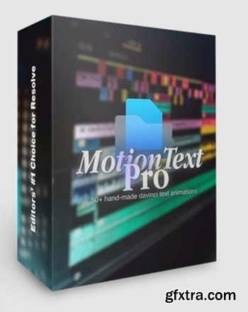 Ryan Herrick - MotionText Pro - Text FX Pack for Davinci