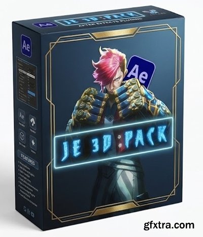 Je 3D Text Pack V2 - Next-Gen 3D Typography For Editors