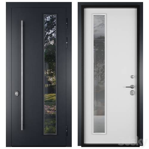 '3dsky Pro - Entrance door staleks modern 30'