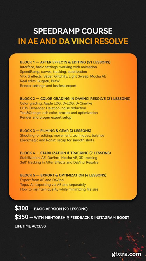 Payhip - Course “After Effects & DaVinci Resolve: Speed Ramp from Zero to Pro”