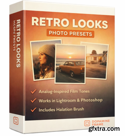 Dopamine Frame - Retro Looks Photo Presets