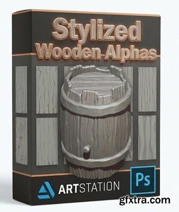 Artstation - Stylized Wooden Alphas