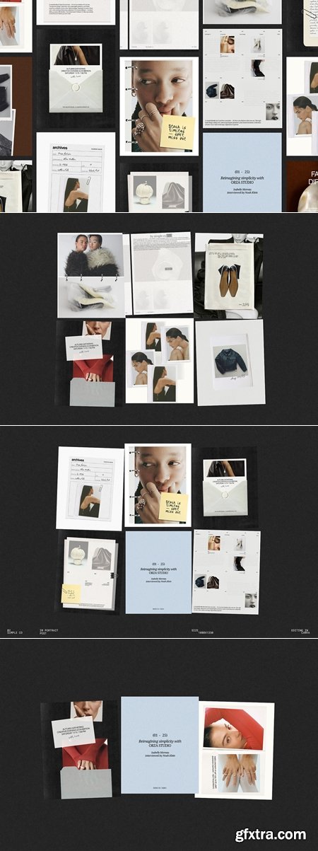 CreativeMarket - ORZA | SOCIAL MEDIA KIT 02 291926792