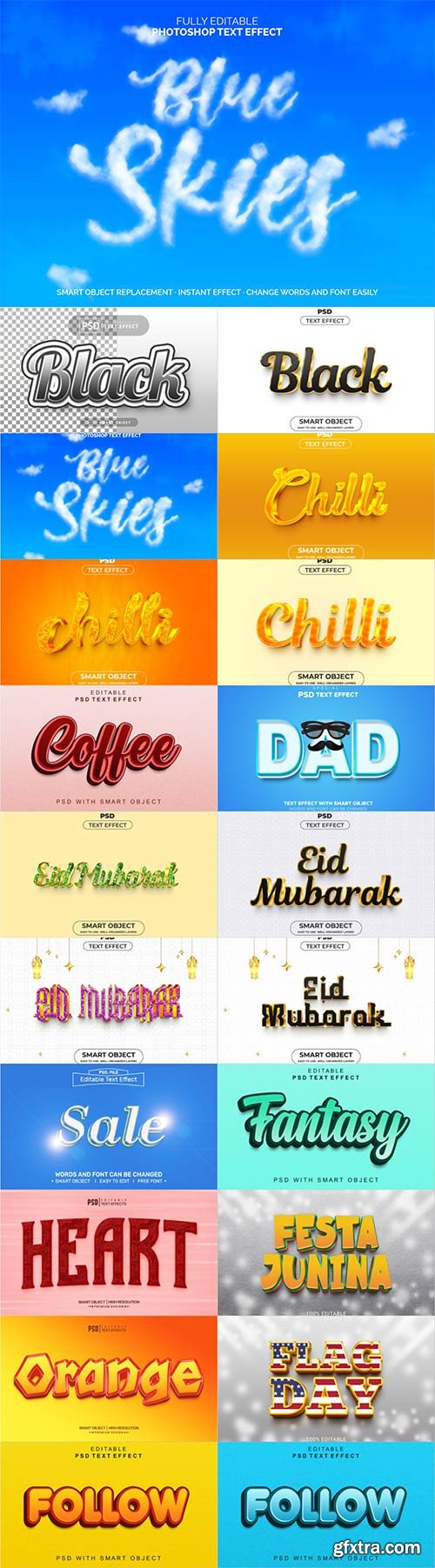Psd text effect set vol 645 Psd text effect set vol 645