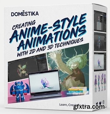 Domestika - Creating anime -style animations with 2D and 3D techniques