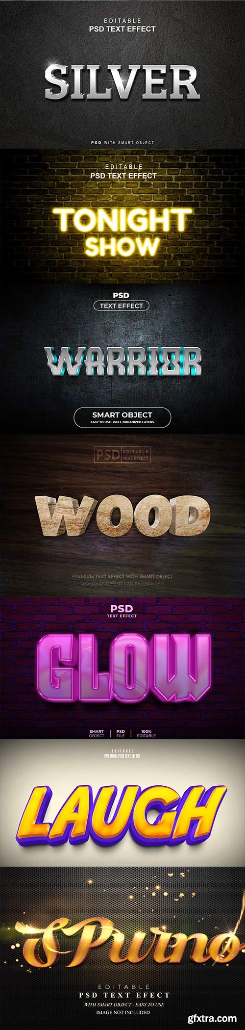 Psd text effect set vol 663