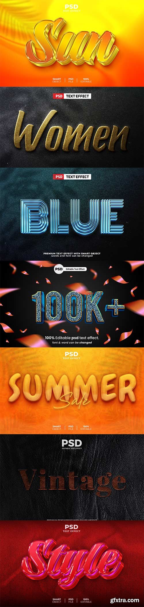 Psd text effect set vol 661