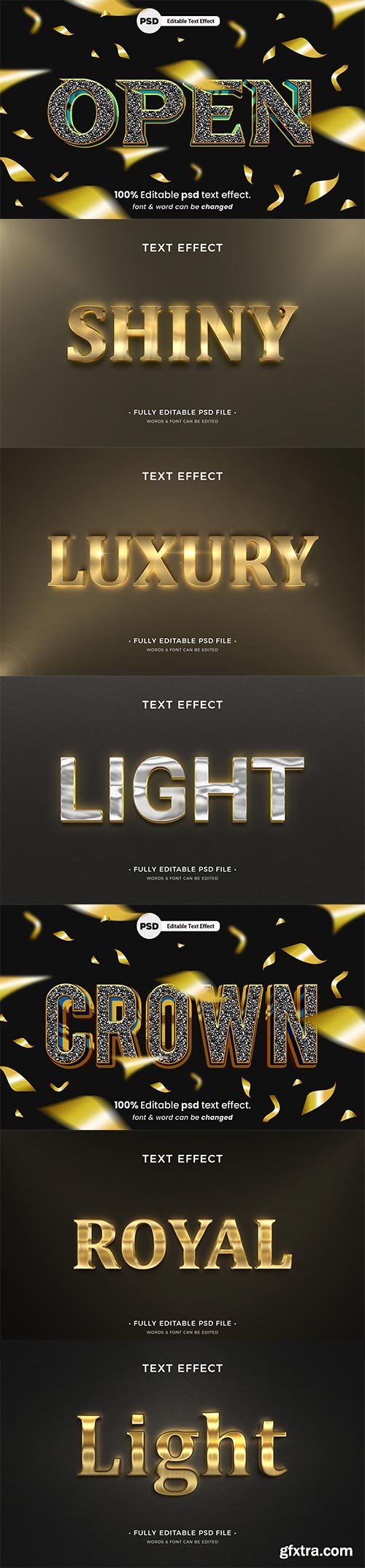 Psd text effect set vol 651