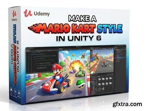 Udemy - Make a Mario Kart style racing game in Unity 6