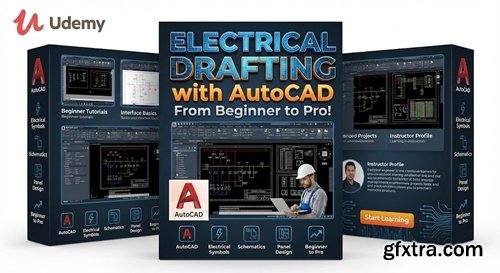 Udemy - Electrical Drafting with AutoCAD - From Beginner to Pro!