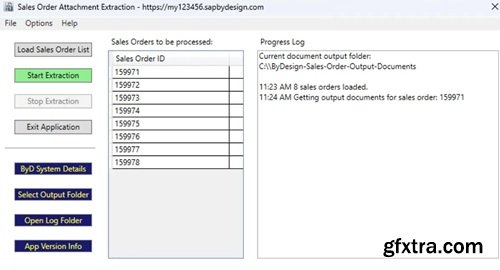 ERP Cloud SAP Business ByDesign Sales Order Attachment Extraction Tool 1.0