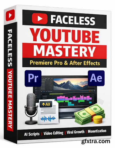 Udemy - Faceless YouTube Mastery: Premiere Pro & After Effects
