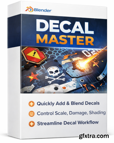 Decal Master v2.0.7 + Decals Pack for Blender