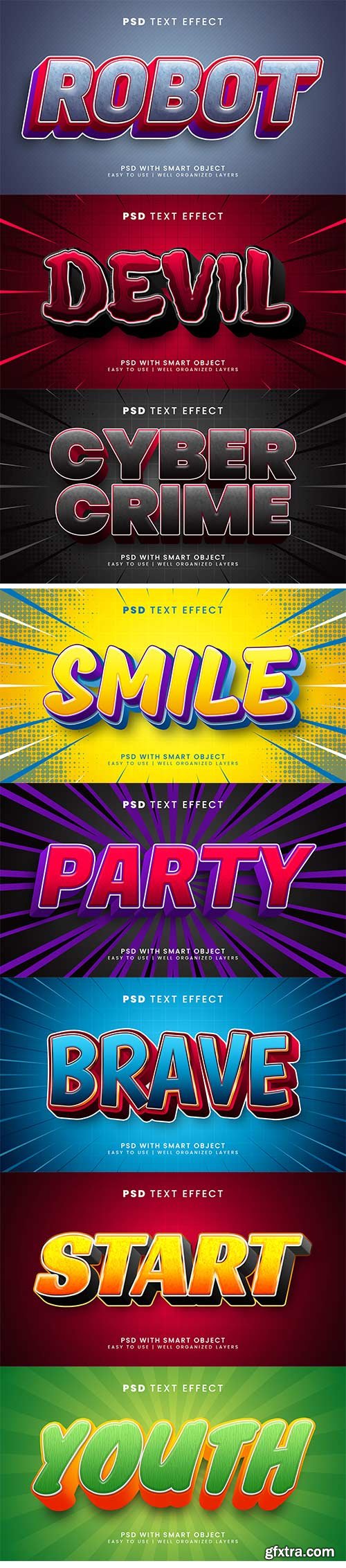 Psd text effect set vol 59