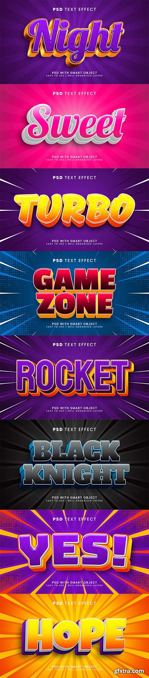 Psd text effect set vol 57