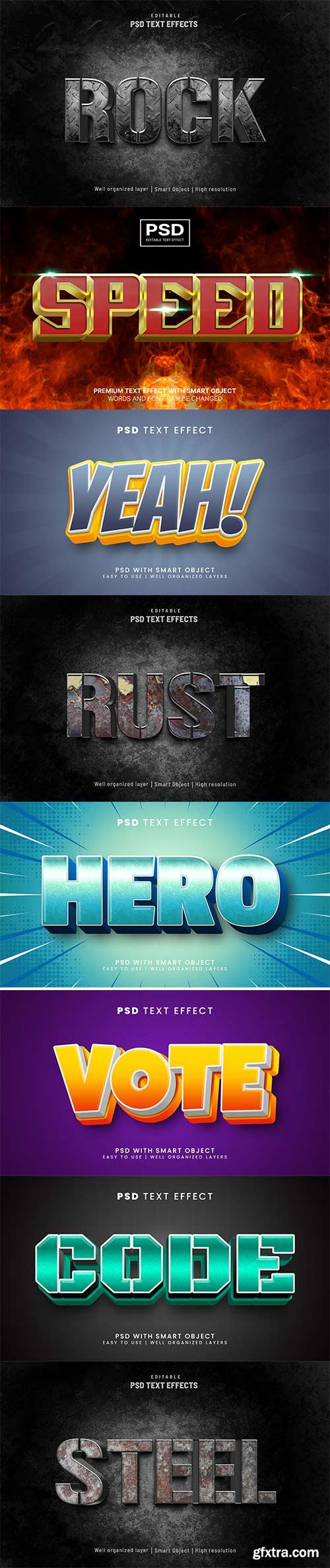Psd text effect set vol 60