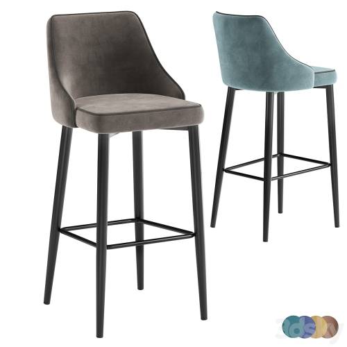 '3dsky Pro - Stool Group Kobi'