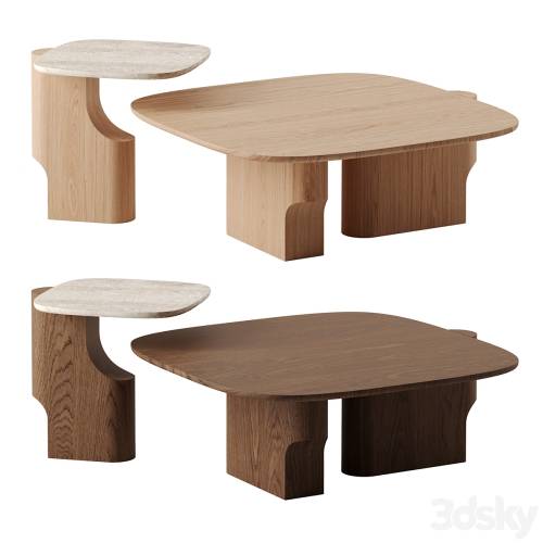 '3dsky Pro - KENYA coffee tables by Paolo Castelli'