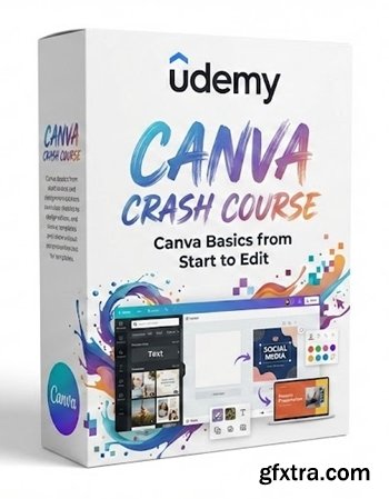 Udemy - Canva Crash Course - Canva Basics from Start to Edit