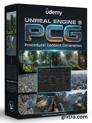 Udemy - Unreal Engine 5 PCG: Procedural Content Generation (English) Udemy - Unreal Engine 5 PCG: Procedural Content Generation (English)