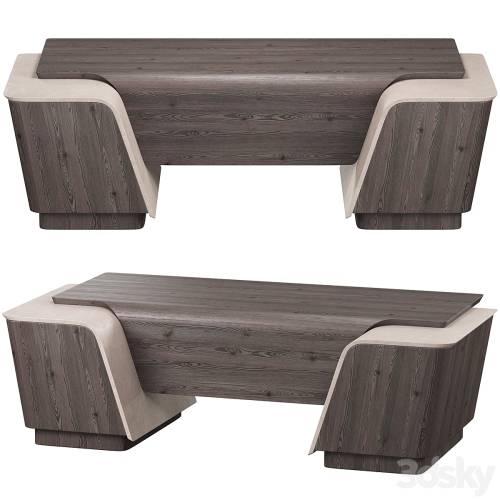 '3dsky Pro - Blues Presidential Office Desk by Turri'