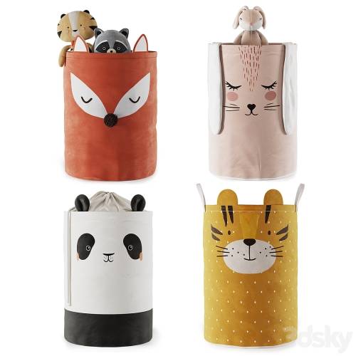 '3dsky Pro - Kids Storage Baskets 01'