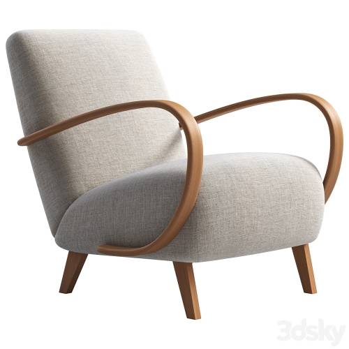 '3dsky Pro - Armchair Housewright Halabala'