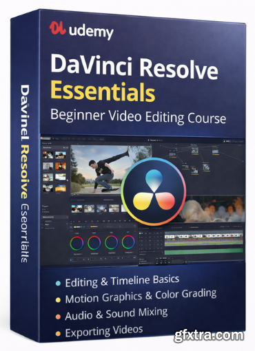 Udemy - DaVinci Resolve Essentials - Beginner Video Editing Course