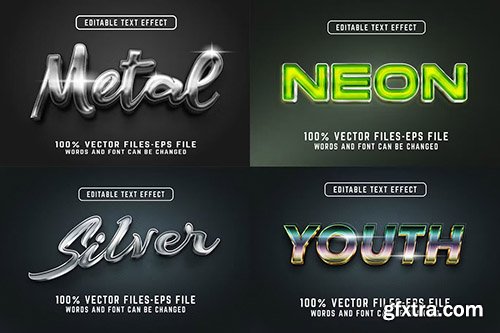 Metal Editable Text Effect
