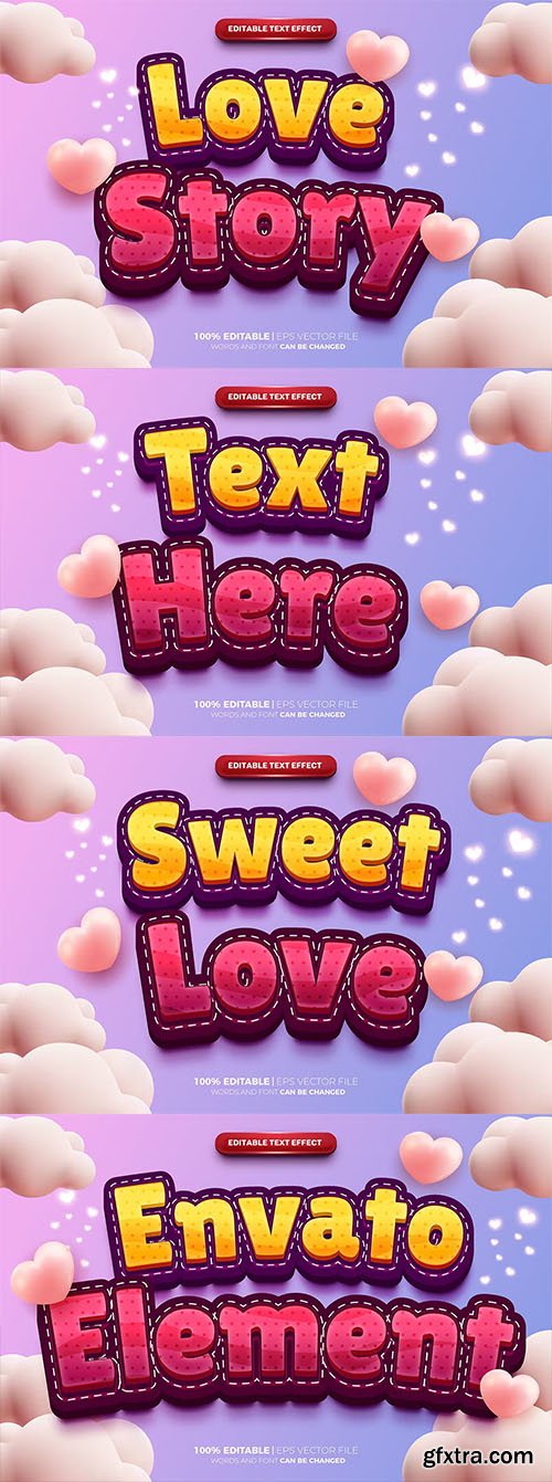 Love Story Text Effect