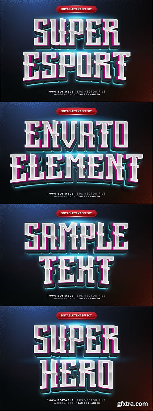 Esports team glow' text effect Esports team glow' text effect