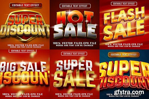 Sale Editable Text Effect Sale Editable Text Effect
