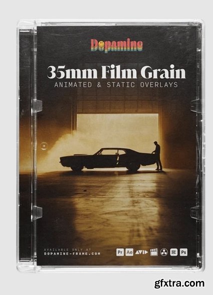 Dopamine Frame - 35mm Film Grain Overlays