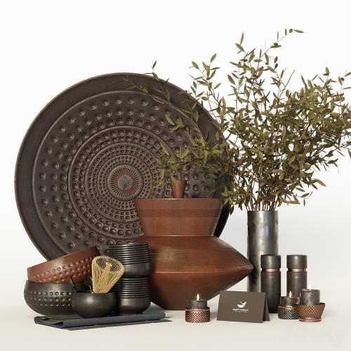 '3dsky Pro - Pottery decorative set'
