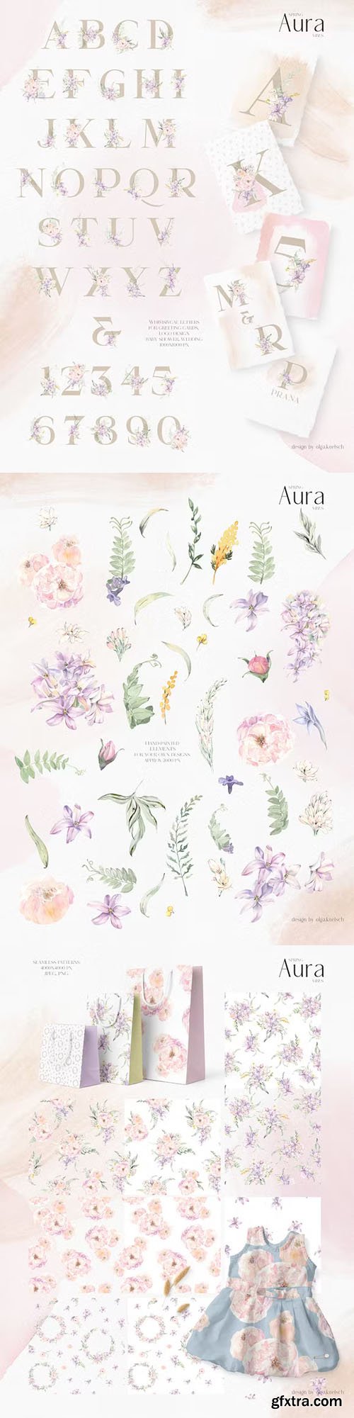 Aura Spring Vibes - Spring Flowers Clipart Aura Spring Vibes - Spring Flowers Clipart