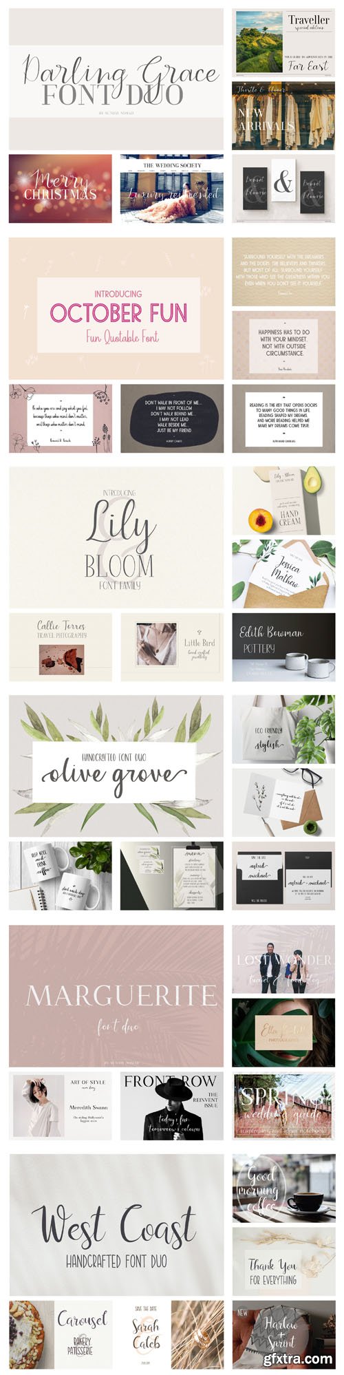 Handwritten Font Bundle Vol.2 - 10 Premium Fonts Handwritten Font Bundle Vol.2 - 10 Premium Fonts