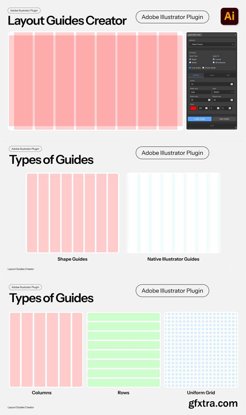 Layout Guides Creator - Plugin for Illustrator Layout Guides Creator - Plugin for Illustrator