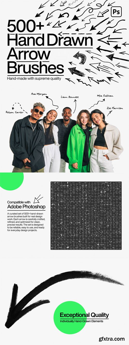 Arrow Brushes for Photoshop Arrow Brushes for Photoshop