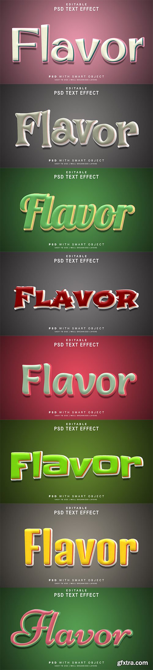 Psd text effect set vol 98 Psd text effect set vol 98